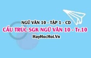 Soạn bài Cấu trúc của sách Ngữ văn lớp 10 trang 10 Cánh Diều tập 1